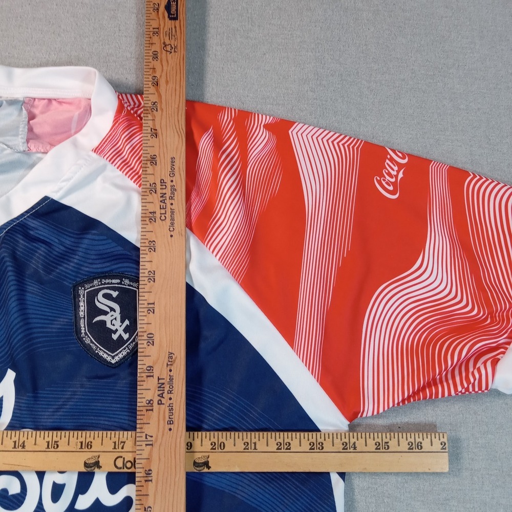Los White Sox Soccer-Style Jersey XL Coca-Cola Shirt MLB Collab Futbol Chicago - Picture 4 of 6